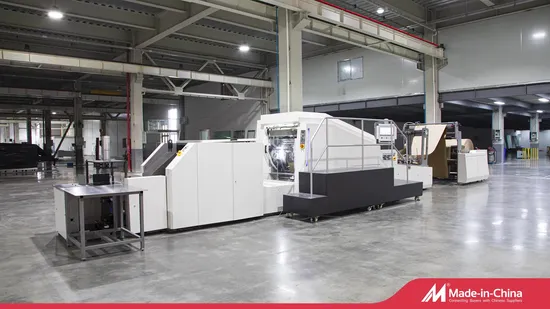 High Quality Ounuo Brand 150PCS/Min-280PCS/Min Production Speed Computerized Paper Bag Machinery Square Bottom Paper Bag Making Machine