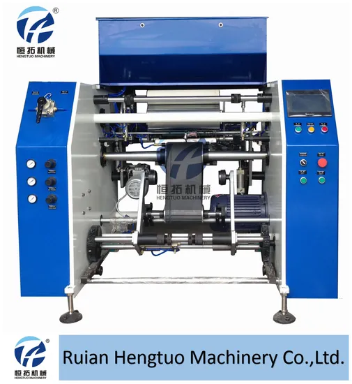 Ht-300 Semi Auto Stretch Film Cling Film Rewinding Machine Rewinder Machine