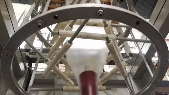 600mm High Output HDPE/LDPE/LLDPE Plastic Film Blowing Machine for T-Shirt Bags