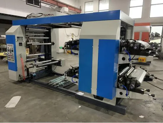 6color Plastic Film/Paper Bag/Non-Woven/Woven Flexographic Flexo Printing Machine